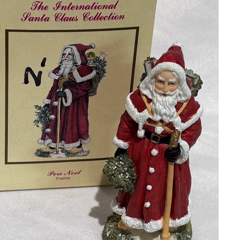 International Santa Claus Collection Pere Noel France Figurine holiday collector
